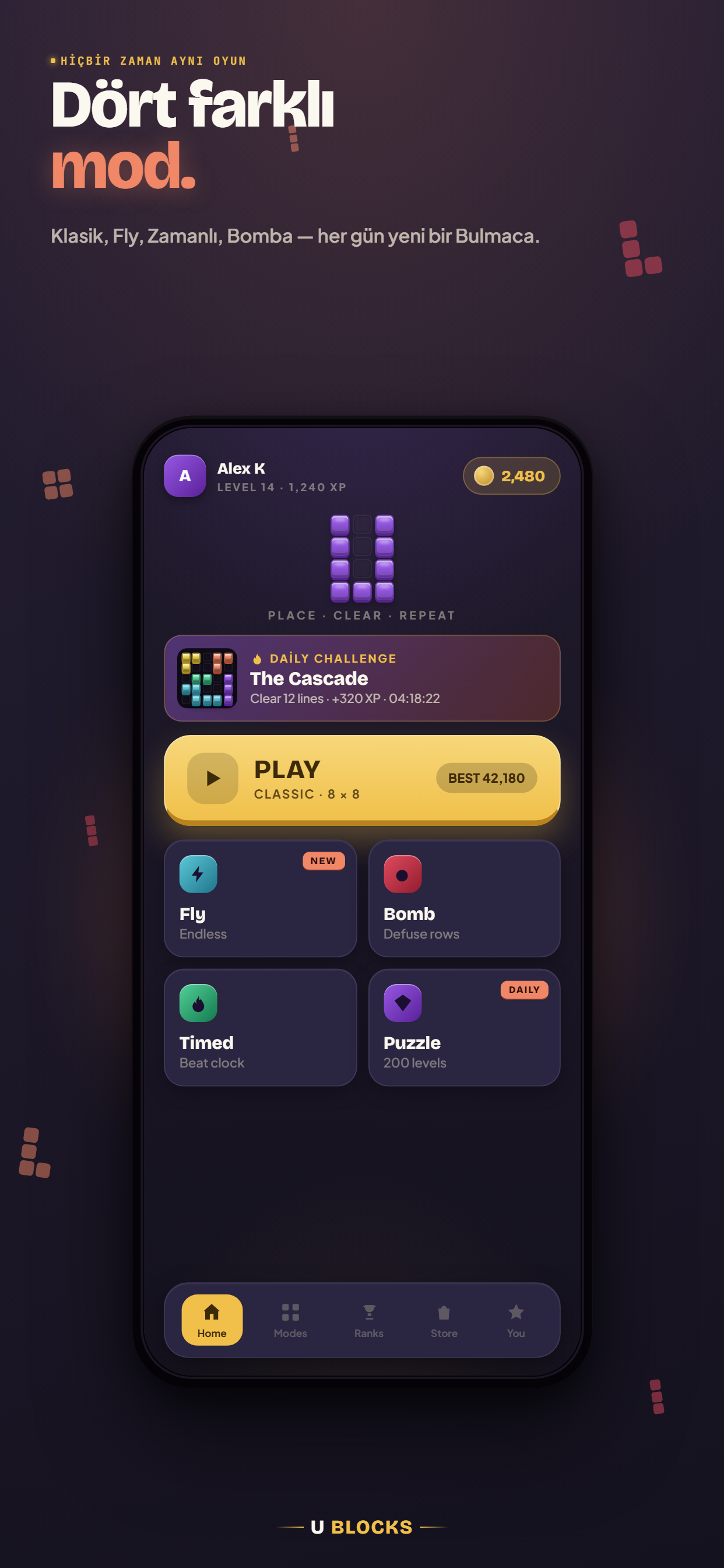 U Blocks — Modlar